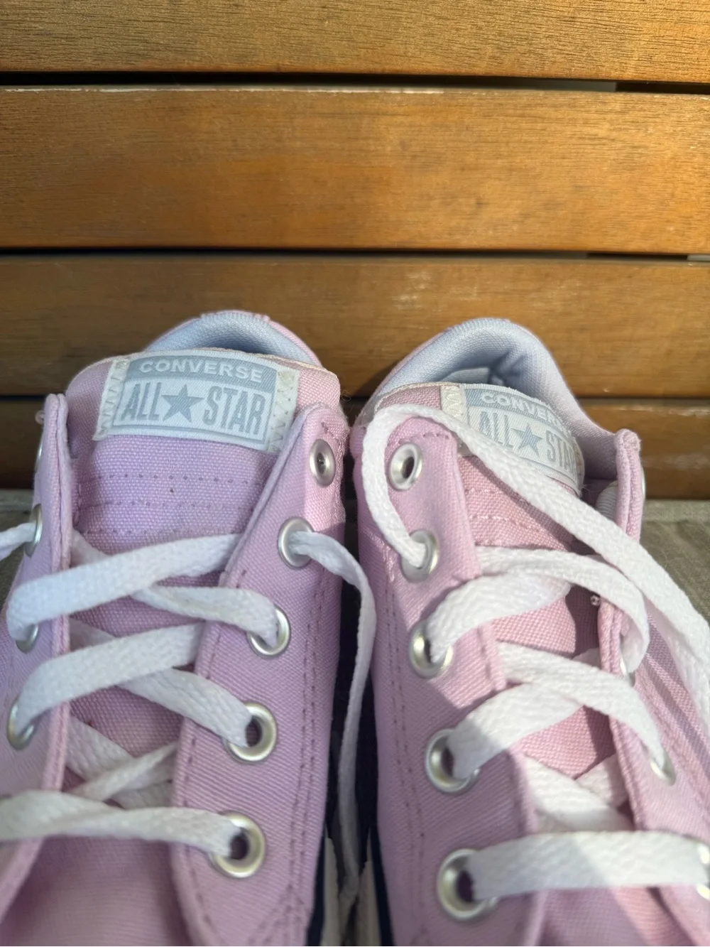 Converse Kids Pink Low Top All Star Sneakers